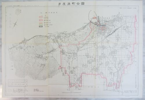 多度津町全図　臨港鉄道
